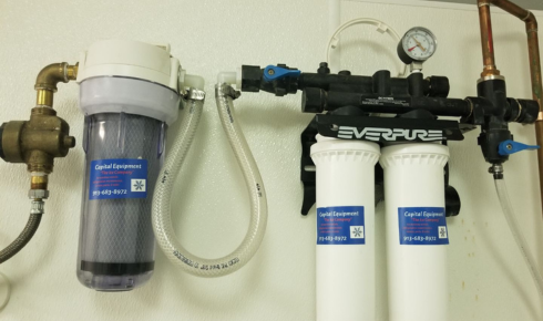 ice machine water filtration service near me