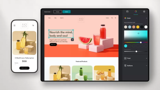website builder for launching an idea