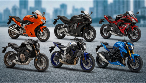 мотоцикл с японского аукциона