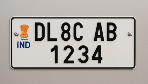 hsrp number plate